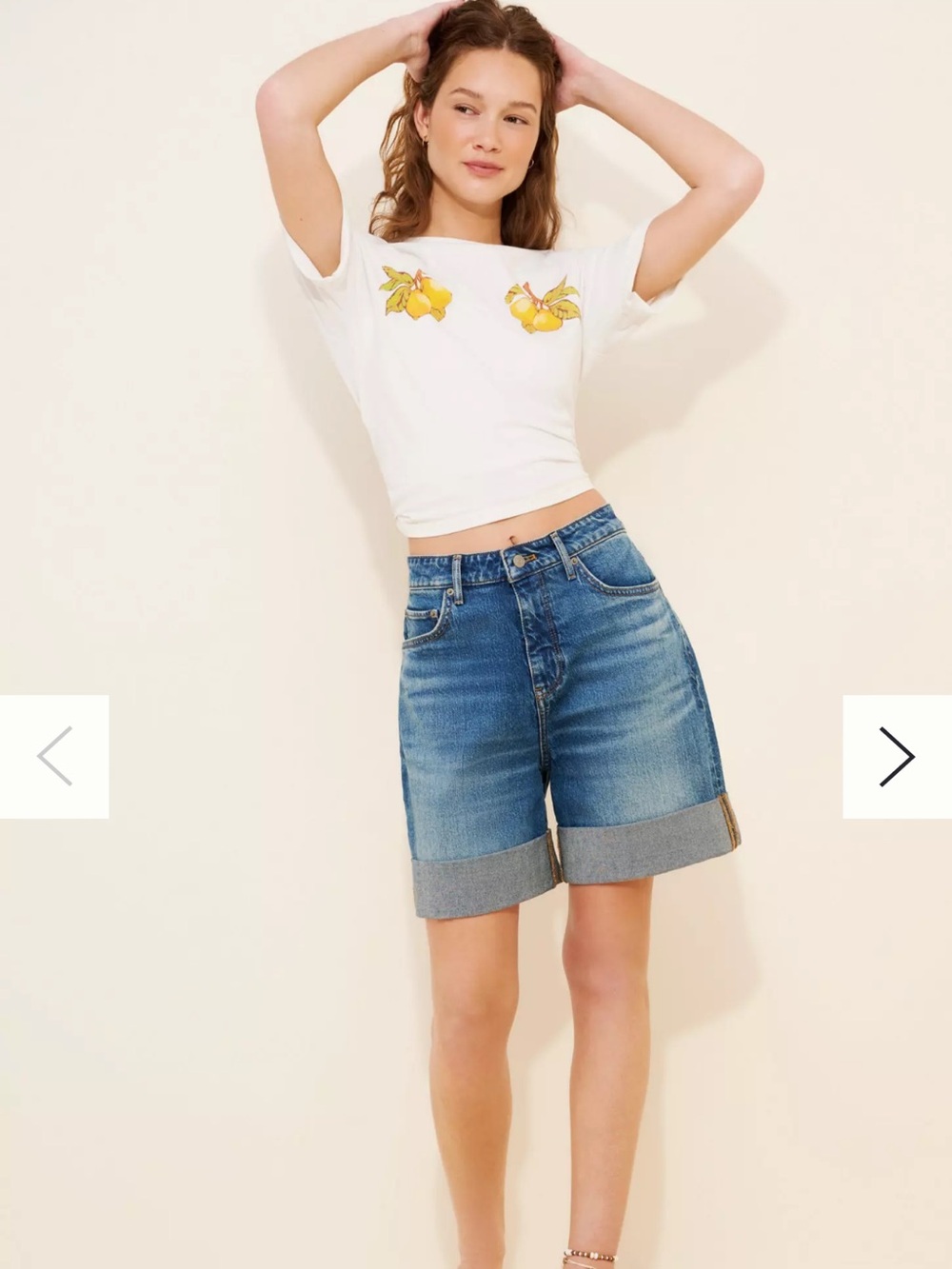 Anthropologie pilcro the austyn cuffed jean shorts
